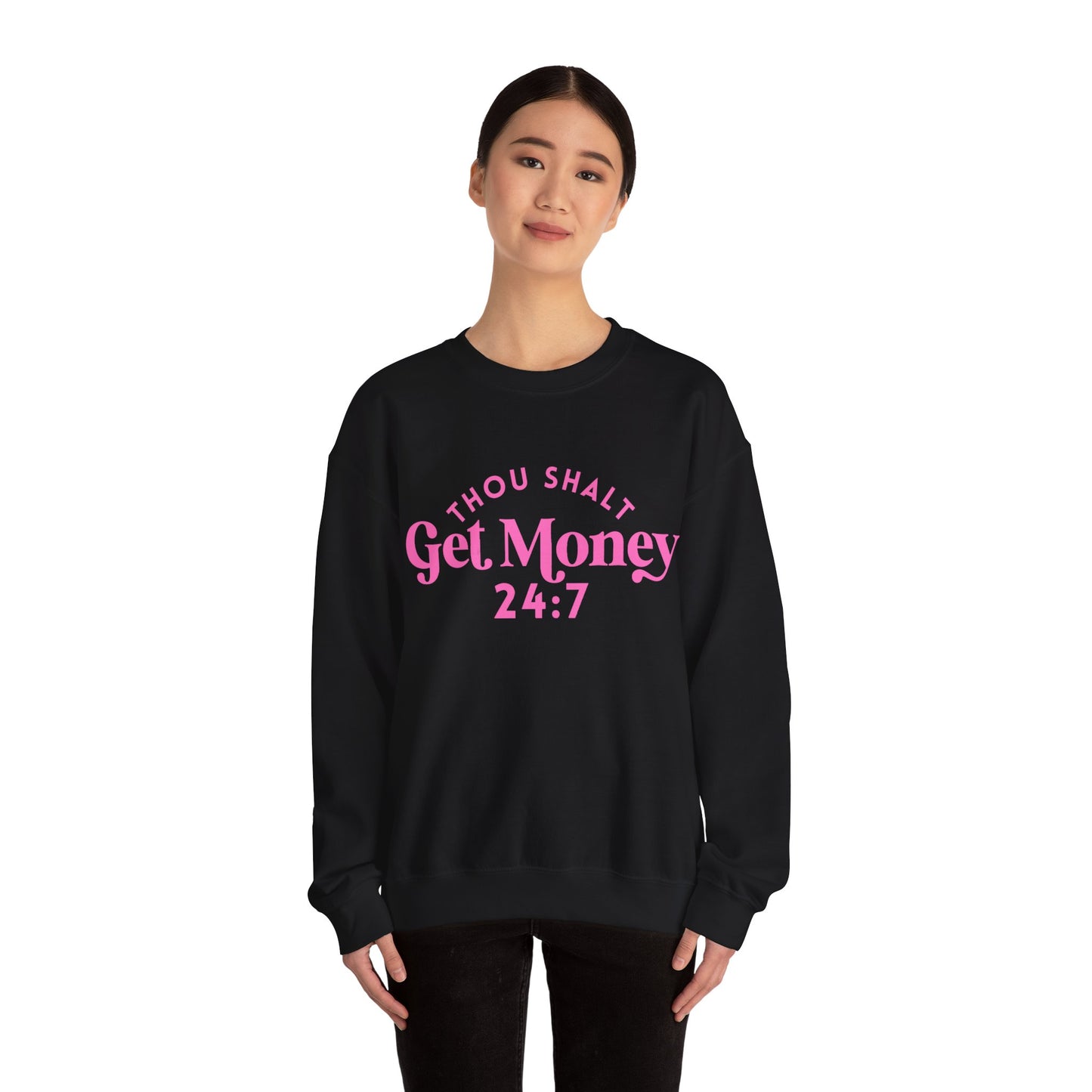 Thou Shalt Get Money Crewneck Sweatshirt