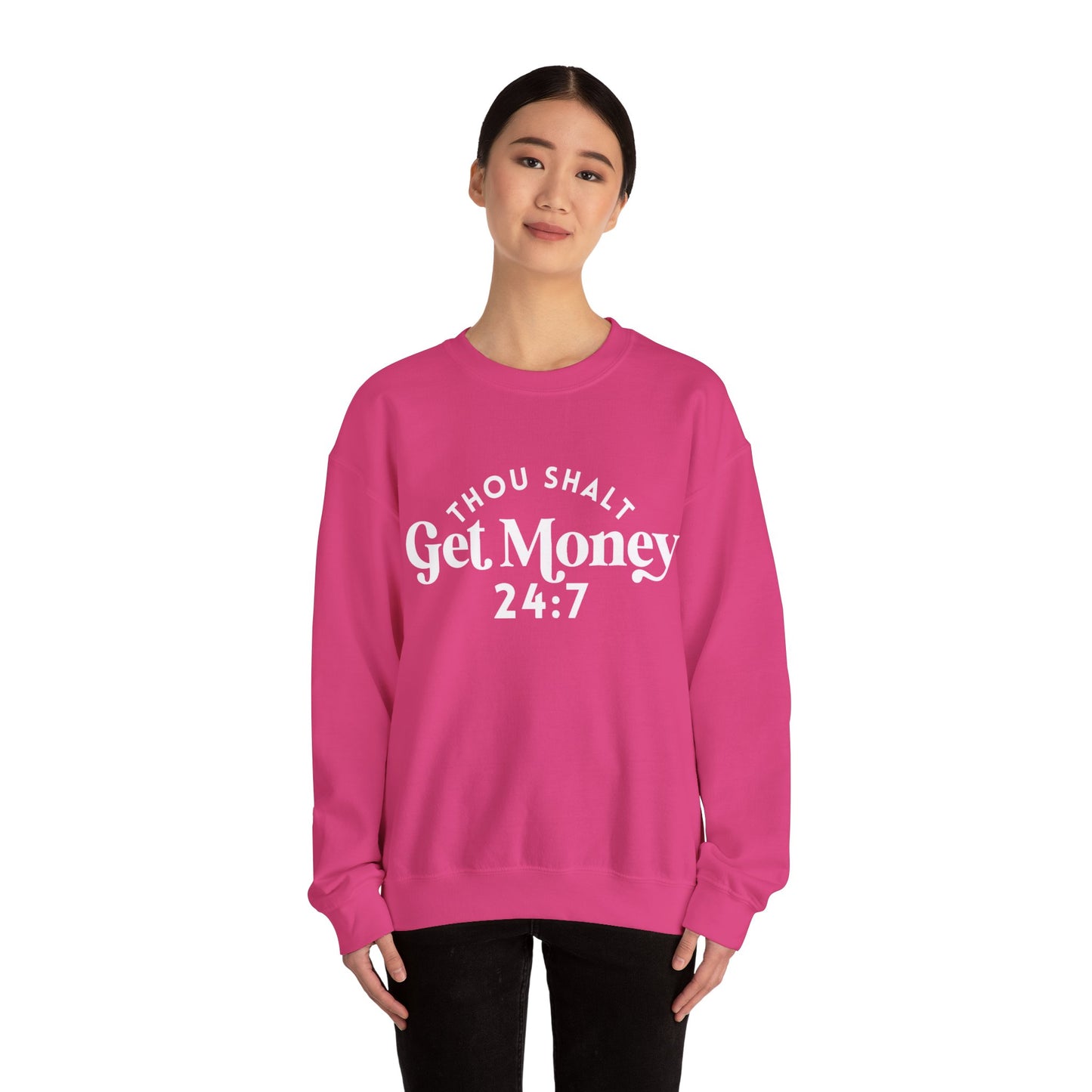 Thou Shalt Get Money Crewneck Sweatshirt