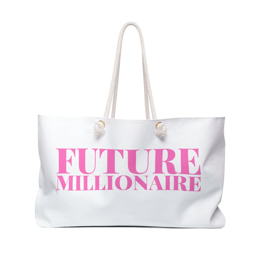 Future Millionaire Weekender Bag | The Glam Book