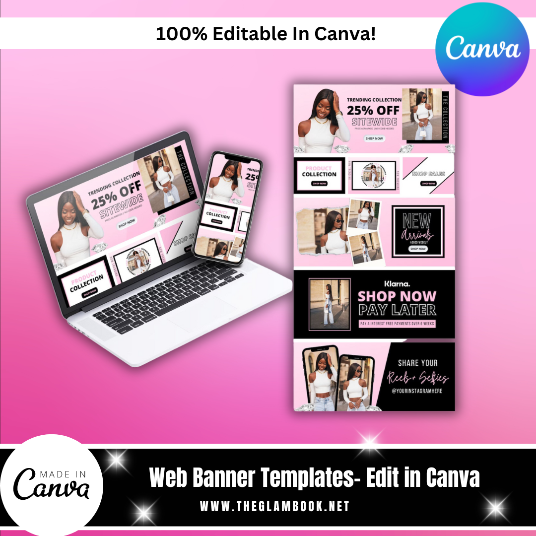 DIY Web Banner Templates