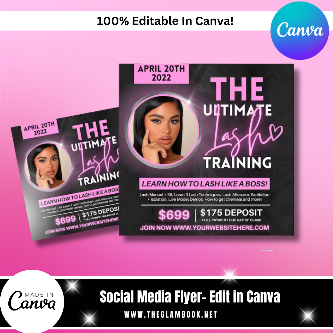 DIY Social Media Flyer Template