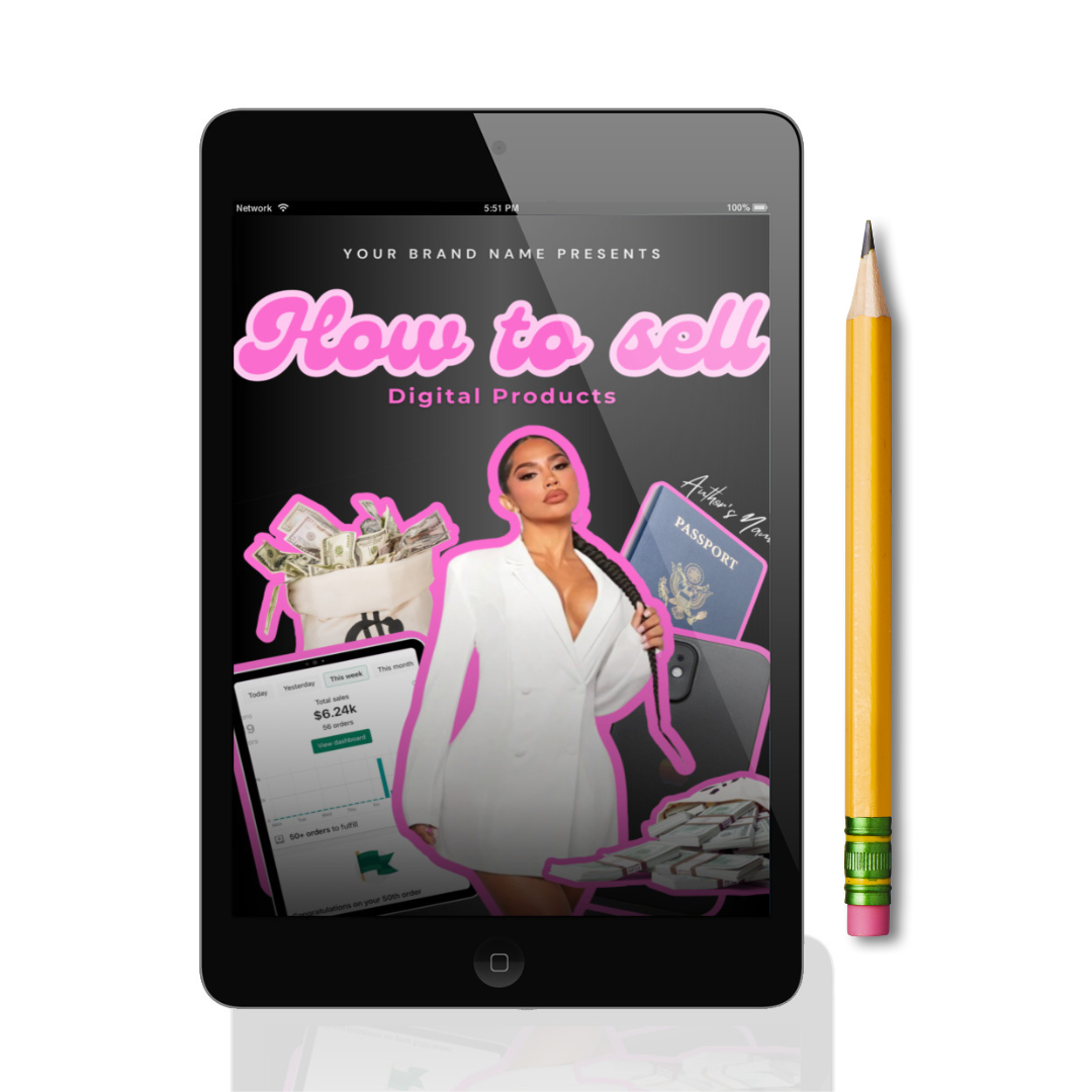 PLR/ Resell- How To Sell Digital Products