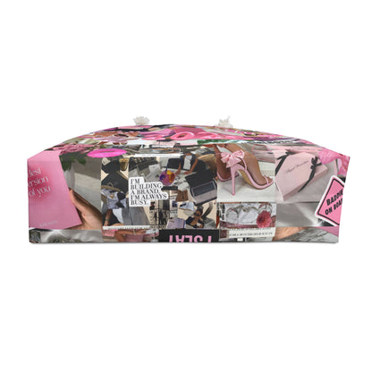 2026 Vision Board Collage Weekender Bag — Girlboss Travel Tote