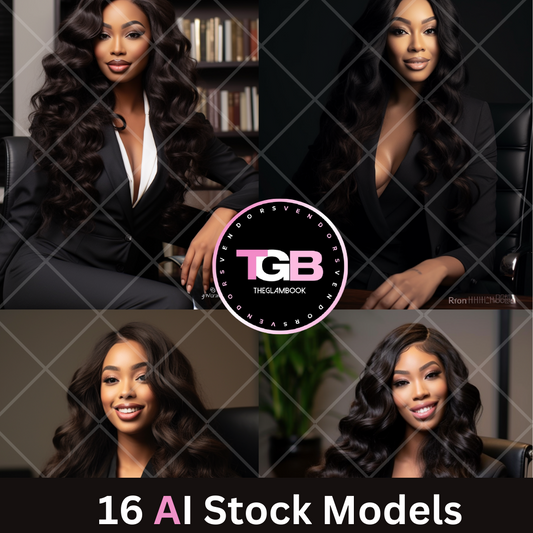 16 Ai Stock Photos- Black Business Suit