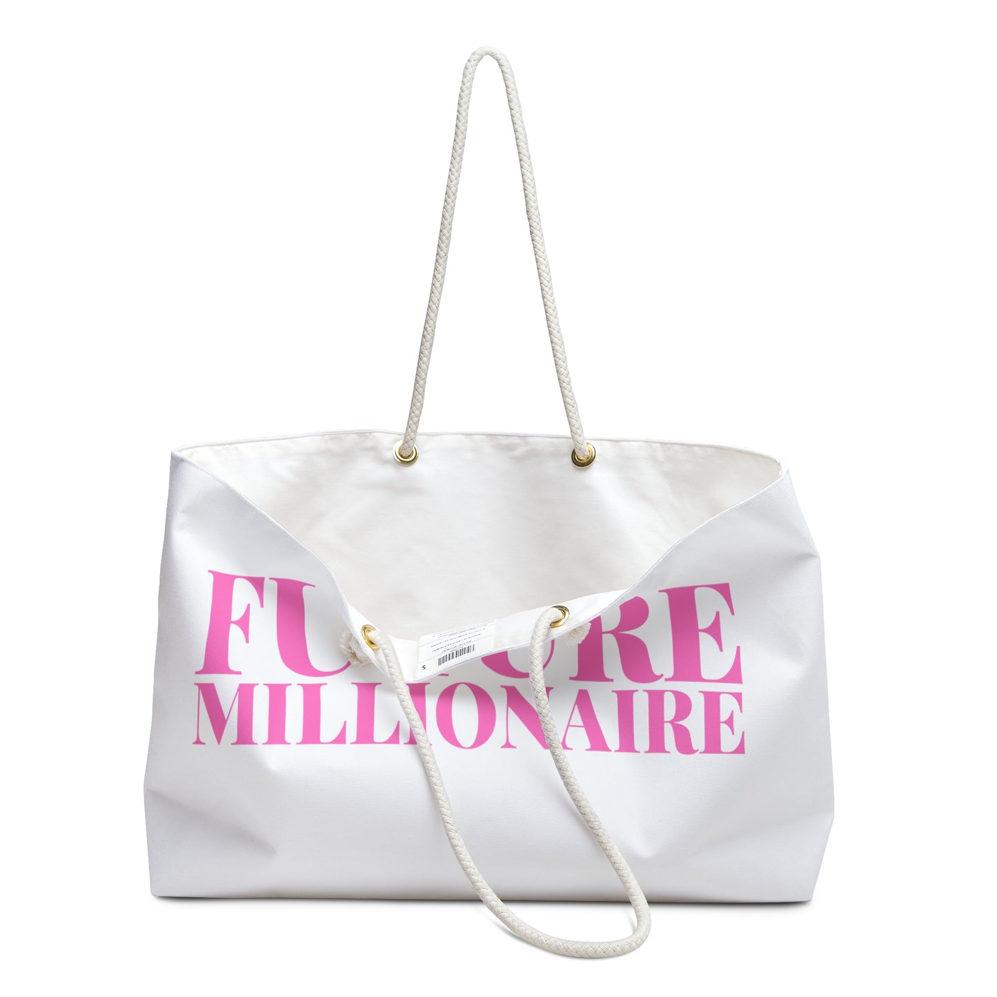 Future Millionaire Weekender Bag | The Glam Book