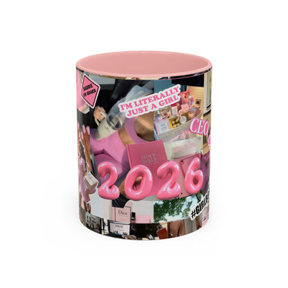 2026 Vision Board Coffee Mug, 11oz