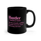 Hustler 11oz Black Mug