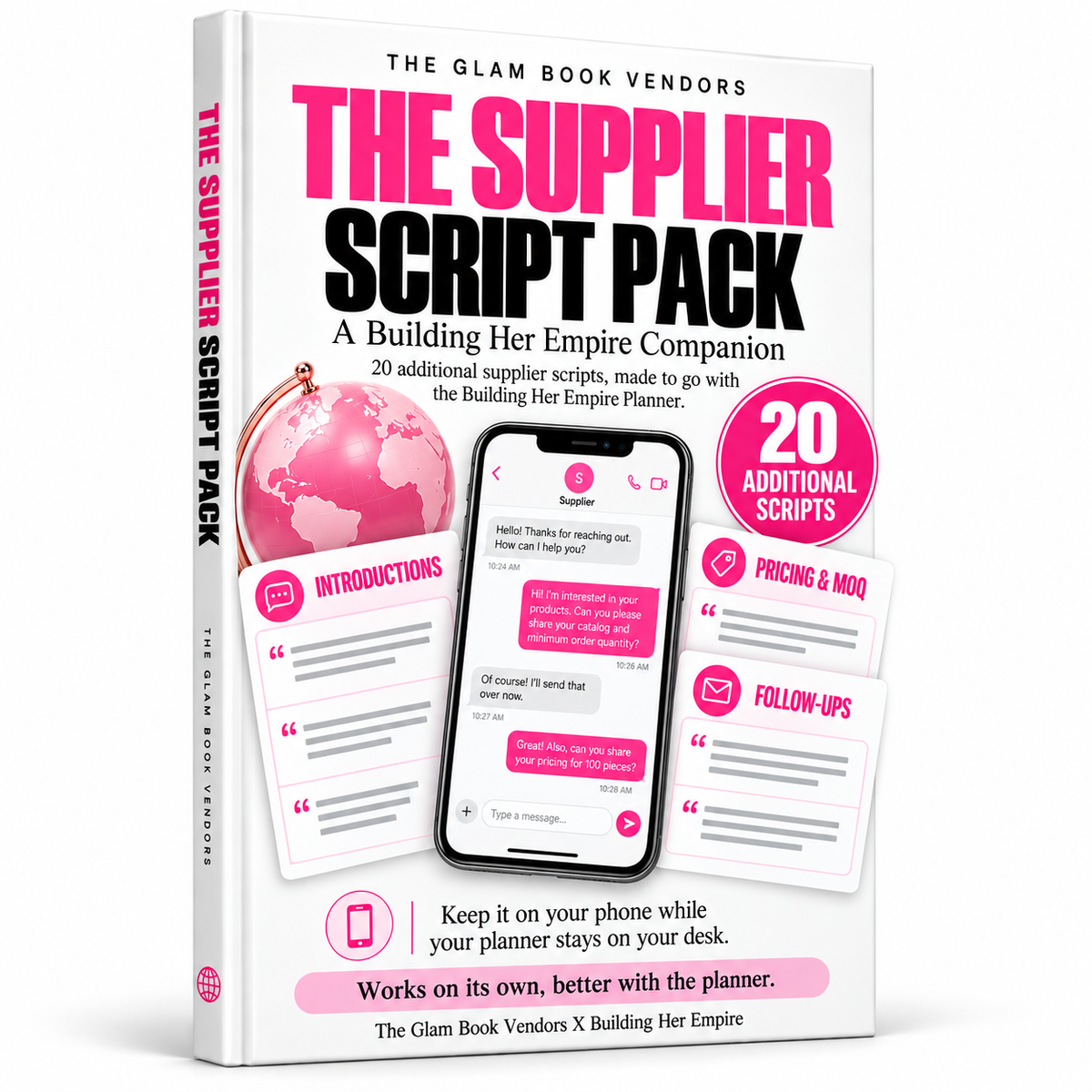 The Supplier Script Pack: 20 copy-and-paste scripts for talking to wholesale suppliers