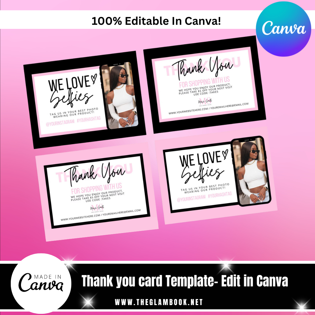 DIY Thank You Card Template