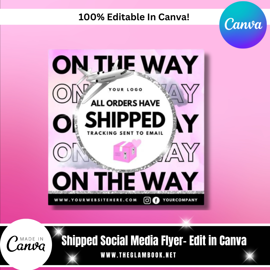 DIY Shipped Flyer Template
