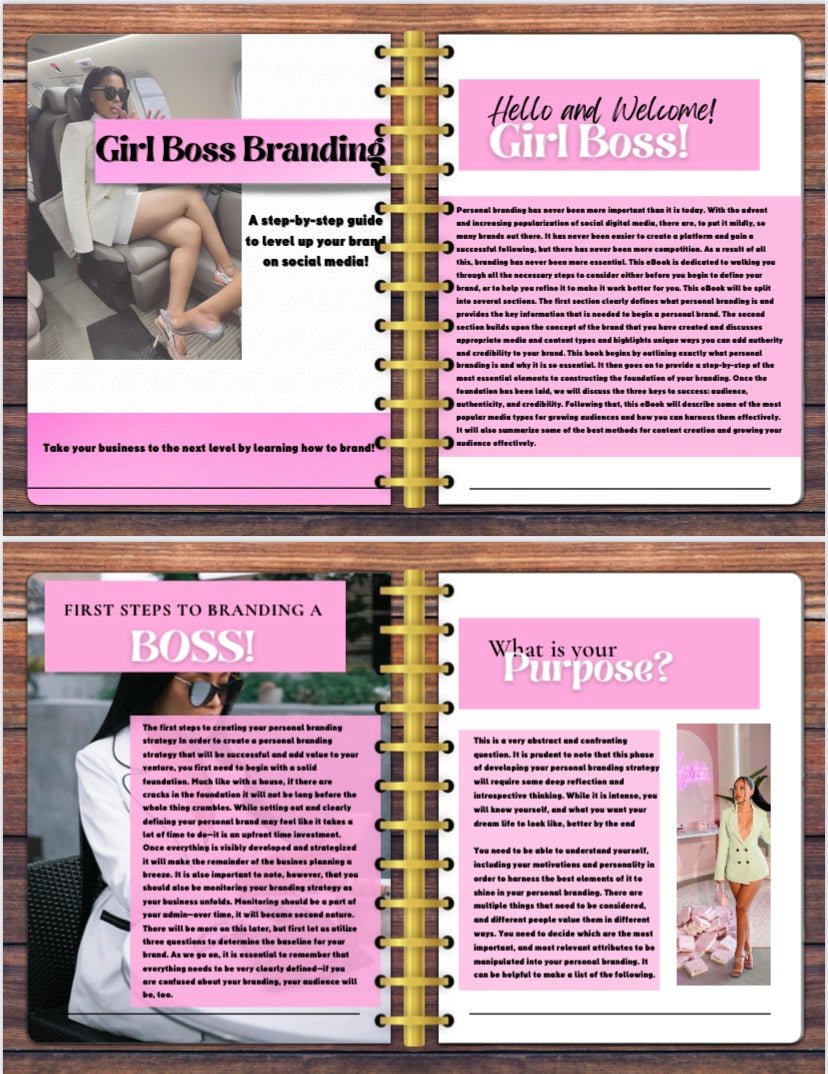 How To Start A Boutique! Boss Babe E-book